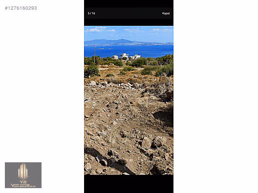 VİLLA İMARLI ARSA 383 M2 - İZMİR DİKİLİ fotoğraf 3