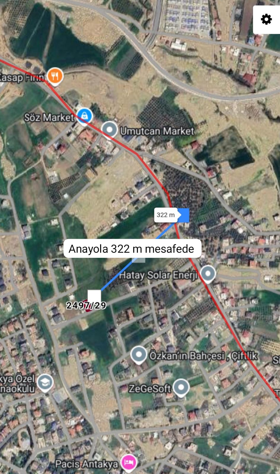 Bahçelievlerde z+2 kat imarlı müstakil arsa 335 M² Hatay / Antakya / Kuzeytepe M - HATAY ANTAKYA fotoğraf 2