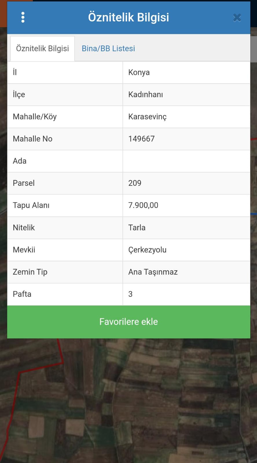 Konya Kadınhanı Karasevinç Köyünde 7.900m2 satılık tarla - KONYA KADINHANI fotoğraf 2