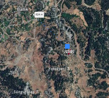  BURDUR ALTINYAYLA BALLIK KÖYÜ 991M² TARLA SATILIKTIR - BURDUR ALTINYAYLA fotoğraf 4
