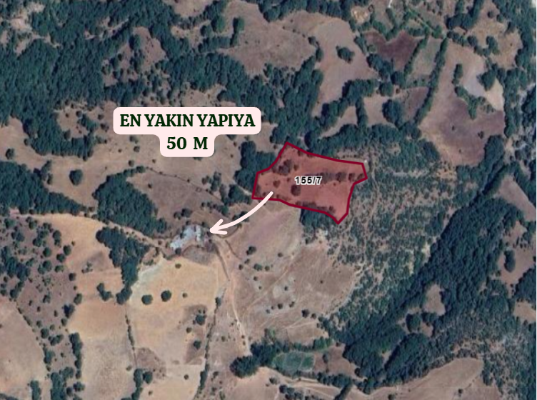 BALIKESİR DURSUNBEY AKYAYLA  KÖYÜNDE  6.069  M²  TARLA  SATILIKTIR - BALIKESİR DURSUNBEY fotoğraf 4