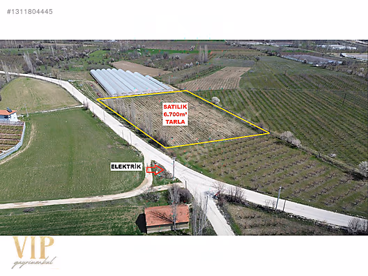 VİP GAYRİMENKUL'den ASFALT YOLA CEPHELİ 6.700m² TARLA - ANTALYA ELMALI fotoğraf 7