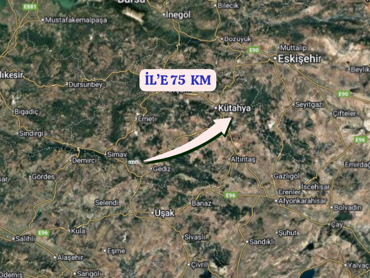 KÜTAHYA ŞAPHANE PAZAR  KÖYÜNDE   4.102 M²  BAHÇE  SATILIKTIR - KÜTAHYA ŞAPHANE fotoğraf 13