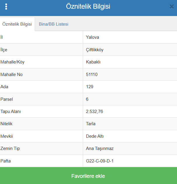 YALOVA ÇİFTLİKKÖY KABAKLI  KÖYÜNDE 2.532  M² TARLA  SATILIKTIR - YALOVA ÇİFTLİKKÖY fotoğraf 8
