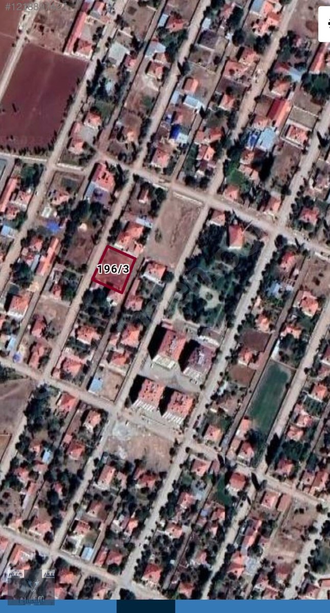 KAYSERİ SARIOĞLAN İLÇE MERKEZİNDE SATILIK PARSEL - KAYSERİ SARIOĞLAN fotoğraf 2