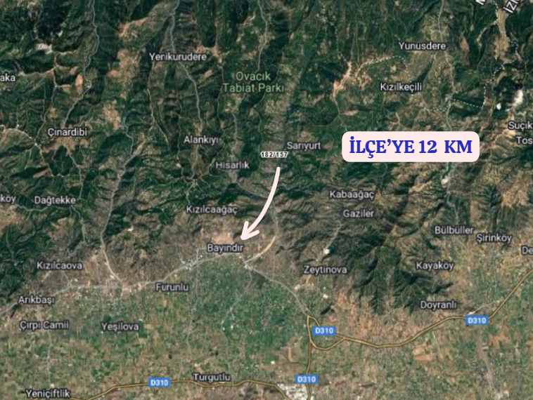 İZMİR BAYINDIR KIZILOBA   MAHALLESİNDE  419  M² ZEYTİNLİK  SATILIKTIR - İZMİR BAYINDIR fotoğraf 5
