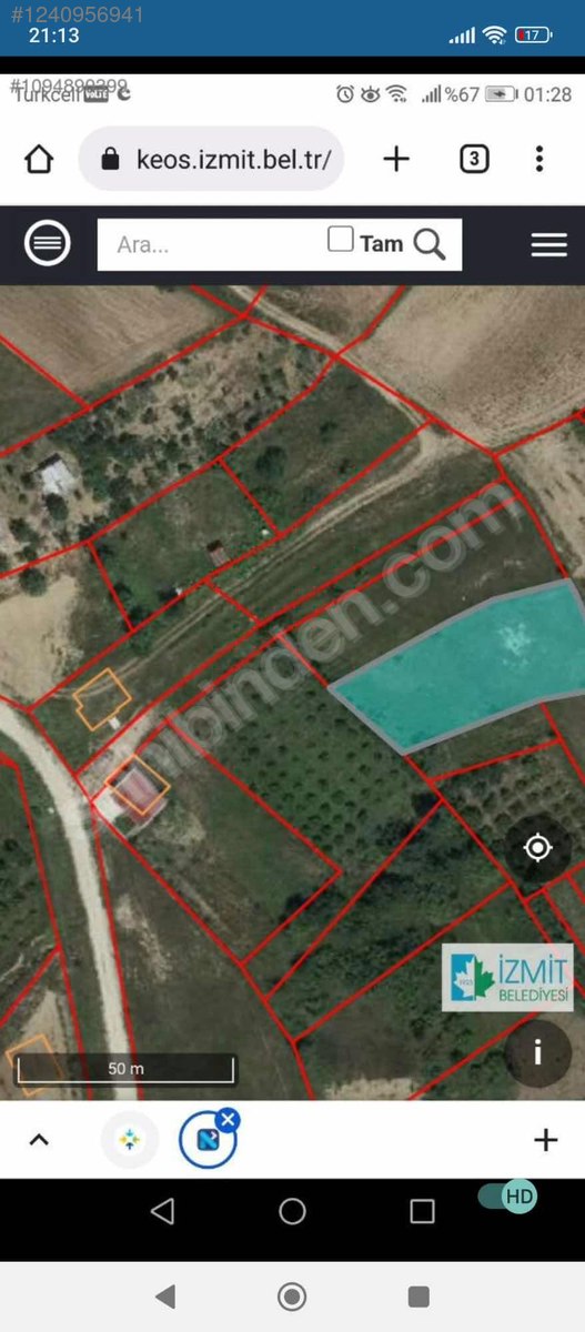 Sahibinden Satılık Arsa - KOCAELİ İZMİT fotoğraf 3