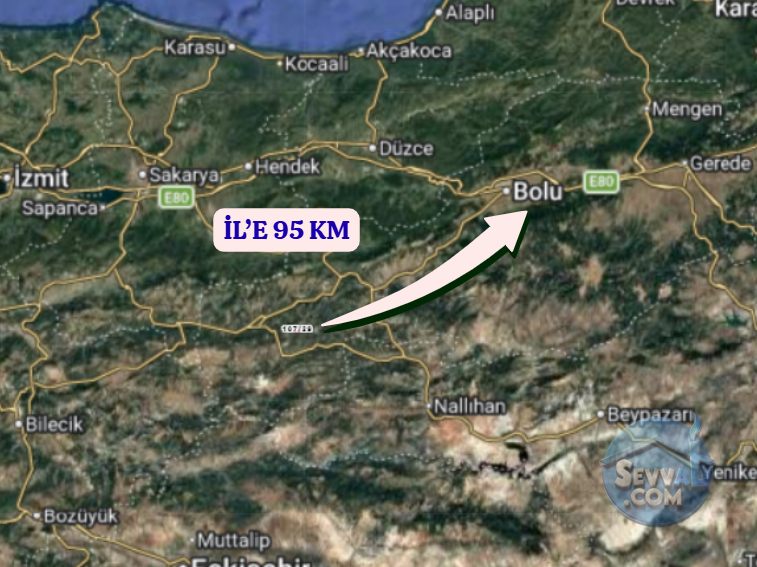 BOLU GÖYNÜK ÇAYLAK  KÖYÜNDE 897 M²  TARLA  SATILIKTIR - BOLU GÖYNÜK fotoğraf 6