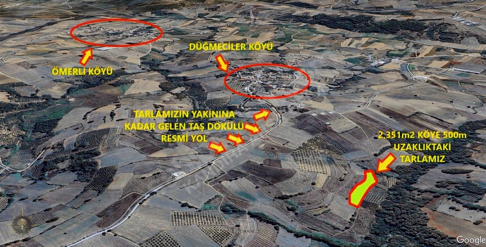 KÖYÜN DİBİNDE 2,351m2 EKSTRA UYGUN KAÇIRILMAYACAK FIRSAT TARLA - KOCAELİ İZMİT fotoğraf 2