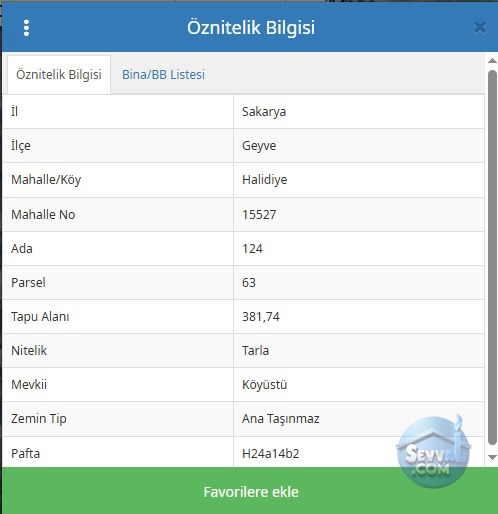 SAKARYA GEYVE HALİDİYE DE 381 M² TARLAMIZ SATILIKTIR - SAKARYA GEYVE fotoğraf 2