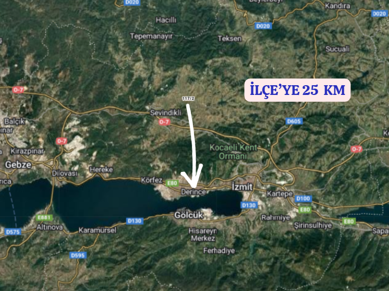 KOCAELİ DERİNCE ÇAVUŞLU   KÖYÜNDE  420   M²  TARLA  SATILIKTIR - KOCAELİ DERİNCE fotoğraf 6