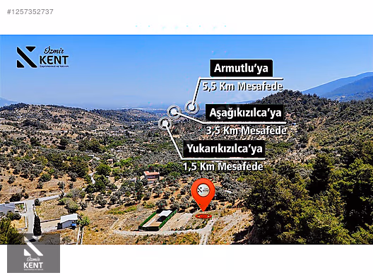 Kemalpaşa Yukarıkızılca Satılık 303 m2 Bahçe Elektrik Su Yol - İZMİR KEMALPAŞA fotoğraf 14