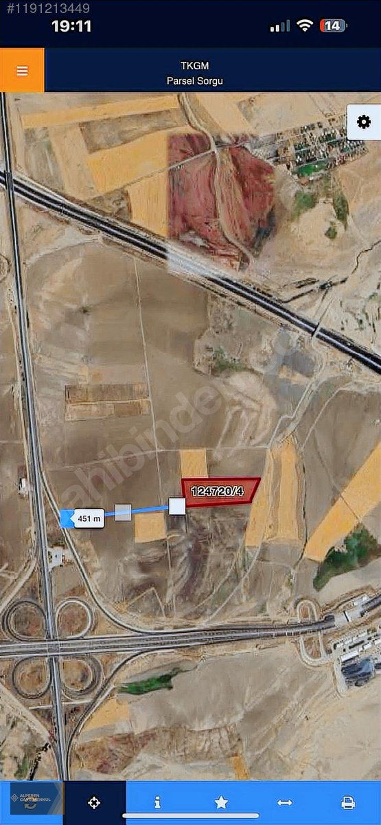 GÖLBAŞI AHİBOZ'DA İMAR PLAN İÇERİSİNDE SATILIK ARSA - ANKARA GÖLBAŞI fotoğraf 6