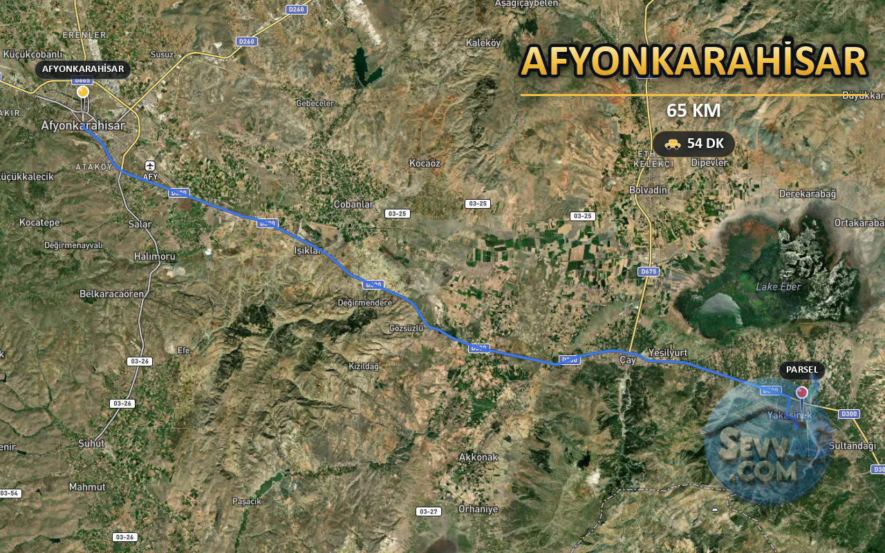 AFYONKARAHİSAR SULTANDAĞI DOĞANCIK 2.220 m² SATILIK ARSA - AFYONKARAHİSAR SULTANDAĞI fotoğraf 4