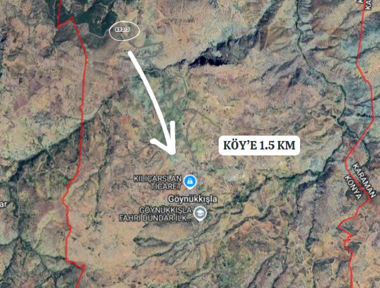 KONYA HADİM GÖYNÜKKIŞLA MAH. 1.595M² BAĞ SATILIKTIR - KONYA HADİM fotoğraf 4