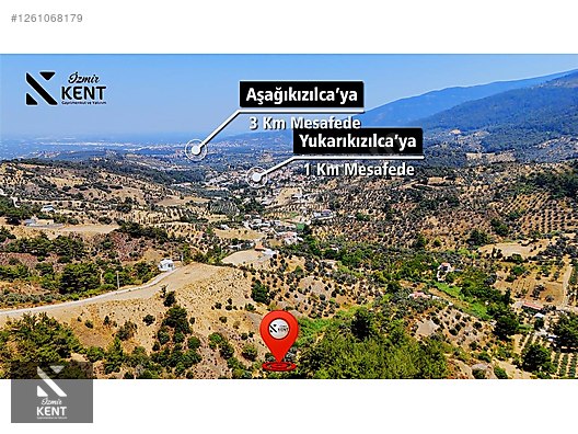 Kemalpaşa Yukarıkızılca Satılık 950 m2 Bahçe Tek Tapu - İZMİR KEMALPAŞA fotoğraf 2