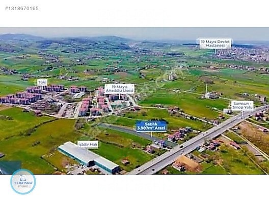 TURYAP'TAN RESMİ TAPU DEVİRLİ-50M2 20BİN TAKSİT MUHTEŞEM YATIRIM - SAMSUN 19 MAYIS fotoğraf 2