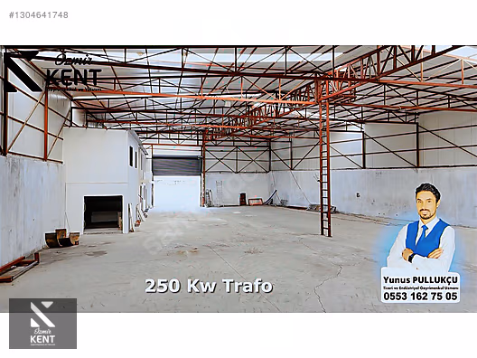 Kemalpaşa Çambel Satılık 1.100 M2 Depo/İmalathane - İZMİR KEMALPAŞA fotoğraf 2
