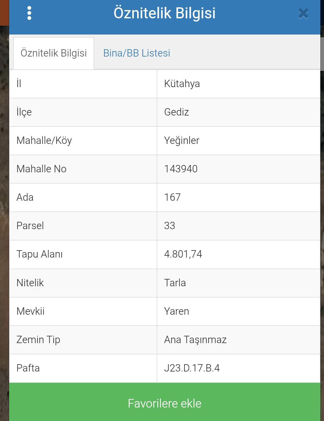 KÜTAHYA GEDİZ  YEĞİNLER KÖYÜ 4.801 TARLAMIZ SATILIKTIR. - KÜTAHYA GEDİZ fotoğraf 2