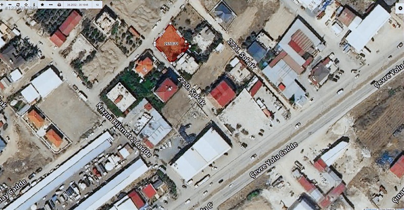 ANTAKYA KUZEYTEPE GIDA TARIM ARKASI ÇEVREYOLUNDAN 5.PARSEL 617M2 - HATAY ANTAKYA fotoğraf 2