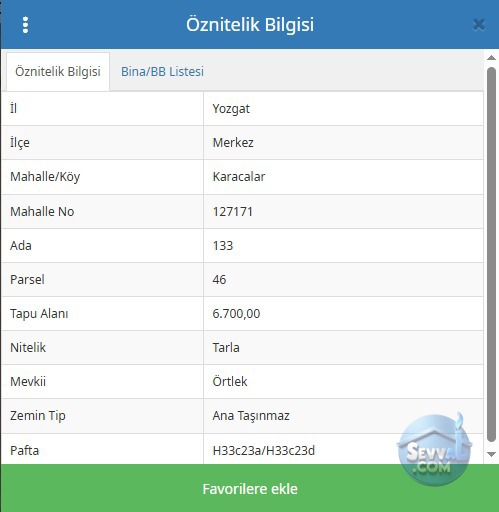 YOZGAT MERKEZ KARACALAR DA 6.700 M² TARLAMIZ SATILIKTIR - YOZGAT MERKEZ fotoğraf 2