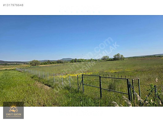 Erikli Köyü'nde Göl ve Deniz Manzaralı, 7400m² Tek Tapu Arsa - EDİRNE KEŞAN fotoğraf 2