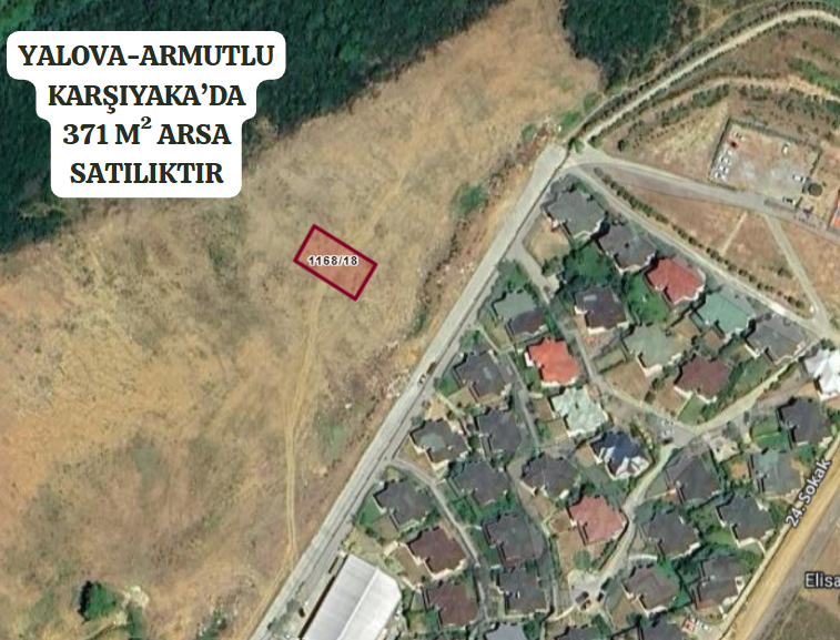 YALOVA ARMUTLU KARŞIYAKA'DA 371 M²  ARSA SATILIKTIR - YALOVA ARMUTLU fotoğraf 2