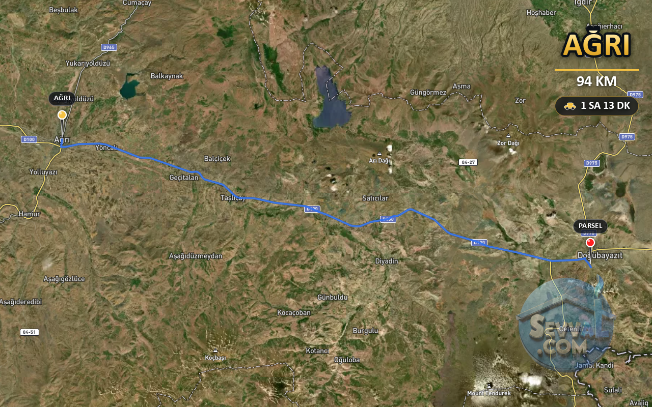 AĞRI DOĞUBAYAZIT SAĞDIÇ 500 m² SATILIK ARSA - AĞRI DOĞUBAYAZIT fotoğraf 4