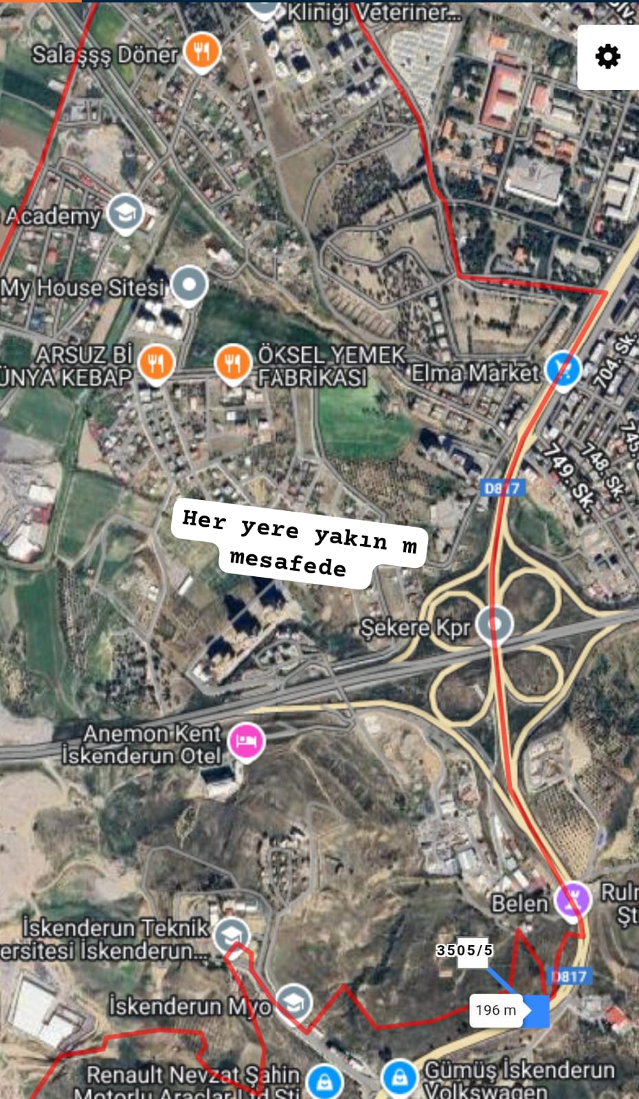 NARDÜZÜ SATILIK PARSEL 356 M²  Hatay / Arsuz  - HATAY ARSUZ fotoğraf 3