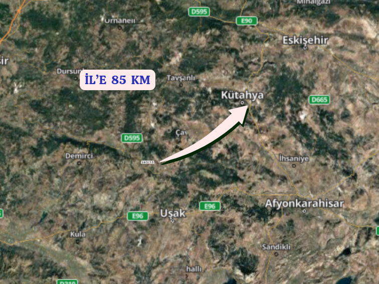 KÜTAHYA ŞAPHANE KARAAĞIL  KÖYÜNDE 1.557 M² KİRAZ BAHÇESİ  SATILIKTIR - KÜTAHYA ŞAPHANE fotoğraf 7