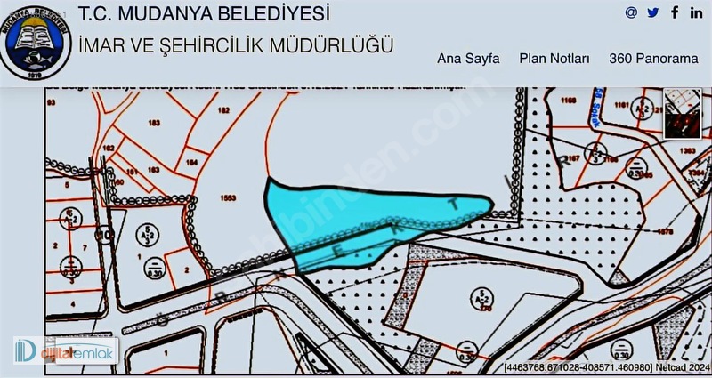 Bademlide İmar Sınırı Satılık 7.200 m2 Kıymetli Arazi. - BURSA MUDANYA fotoğraf 2
