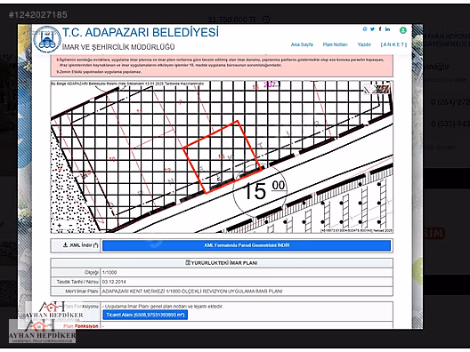ADAPAZARININ KALBİNDE KATLIPAZAR VE ORTA GARAJ YANI 445M2 TİCARİ - SAKARYA ADAPAZARI fotoğraf 5