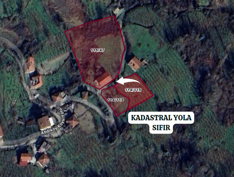 ZONGULDAK EREĞLİ ABDİ KÖYÜ’NDE 1.280  M²  FINDIKLIK SATILIKTIR - ZONGULDAK EREĞLİ fotoğraf 3