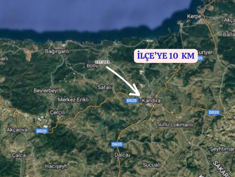 KOCAELİ KANDIRA BOLLU  KÖYÜNDE 2.247 M²  TARLA  SATILIKTIR - KOCAELİ KANDIRA fotoğraf 5