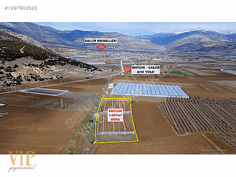 VİP GAYRİMENKUL'den IMIRCIK MAH. 7.601m² SERA - ANTALYA ELMALI fotoğraf 6