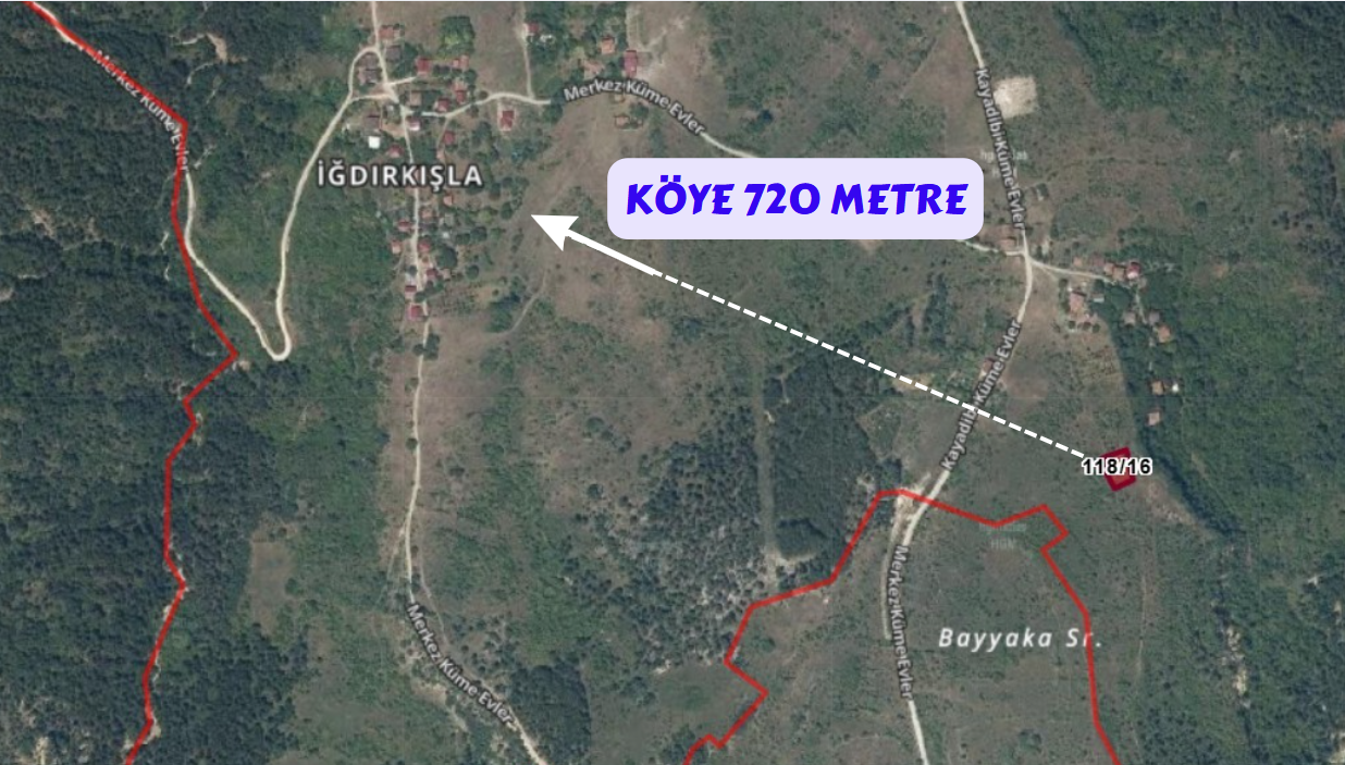KASTAMONU ARAÇ İĞDİR KIŞLA KÖYÜ 908 M² TARLAMIZ SATILIKTIR. - KASTAMONU ARAÇ fotoğraf 4