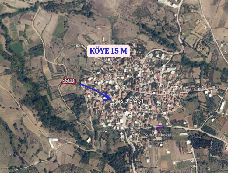 BURSA KARACABEY SUBAŞI KÖYÜNDE 1.600  M² TARLA SATILIKTIR - BURSA KARACABEY fotoğraf 4