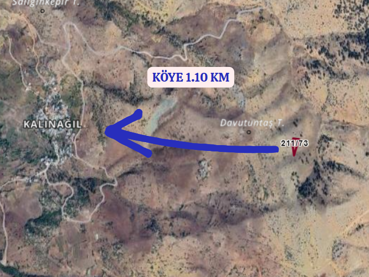 KONYA HADİM KALINAĞIL KÖYÜNDE 1.713 M² TARLA SATILIKTIR - KONYA HADİM fotoğraf 4