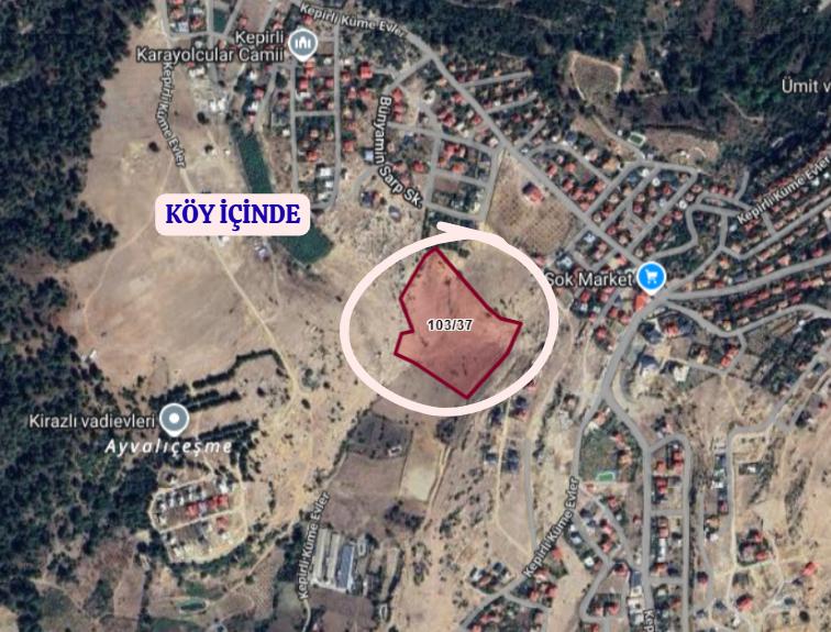 MERSİN TOROSLAR KEPİRLİ  KÖYÜNDE TARLAMIZIN 195 M²  Sİ SATILIKTIR - MERSİN TOROSLAR fotoğraf 4