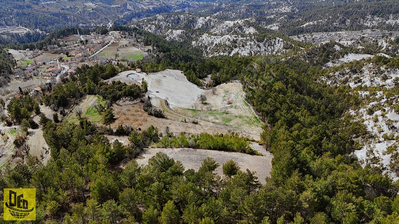 SÜPER MANZARALI EMECİKTE 2 PARÇA TOPLAM 7.017M² TARLA - DENİZLİ ÇAMELİ fotoğraf 4