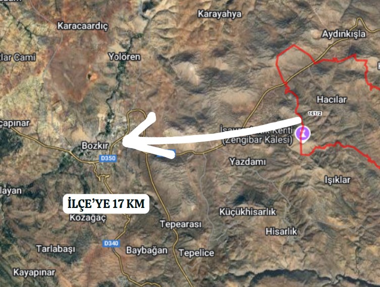 KONYA BOZKIR HACILAR KÖYÜNDE 377 M² BAĞ SATILIKTIR - KONYA BOZKIR fotoğraf 6