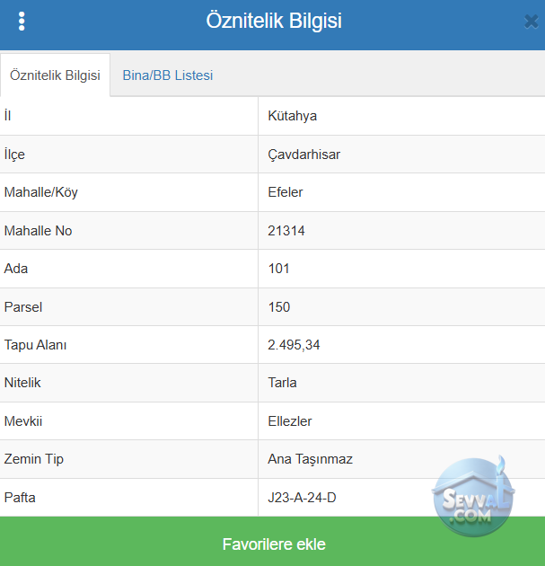 KÜTAHYA ÇAVDARHİSAR EFELER  KÖYÜNDE 2.495 M²  TARLA  SATILIKTIR - KÜTAHYA ÇAVDARHİSAR fotoğraf 7