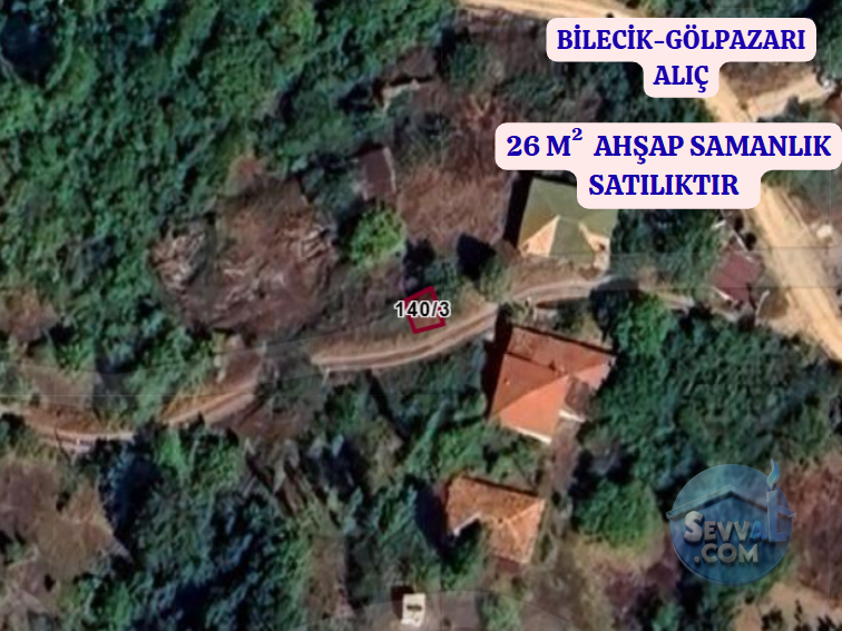 BİLECİK GÖLPAZARI ALIÇ  KÖYÜNDE  26 M²  AHŞAP SAMANLIK  SATILIKTIR - BİLECİK GÖLPAZARI fotoğraf 2