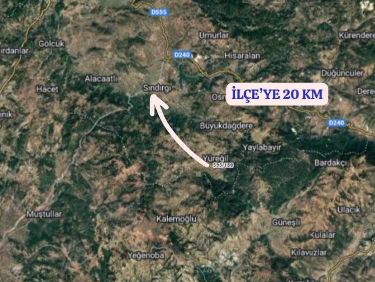 BALIKESİR SINDIRGI YÜREĞİL   KÖYÜNDE 882 M²  TARLA  SATILIKTIR - BALIKESİR SINDIRGI fotoğraf 5