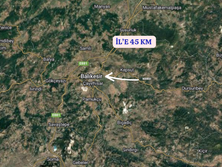 BALIKESİR KEPSUT DARIÇUKURU  KÖYÜNDE 750 M² TARLA SATILIKTIR - BALIKESİR KEPSUT fotoğraf 5