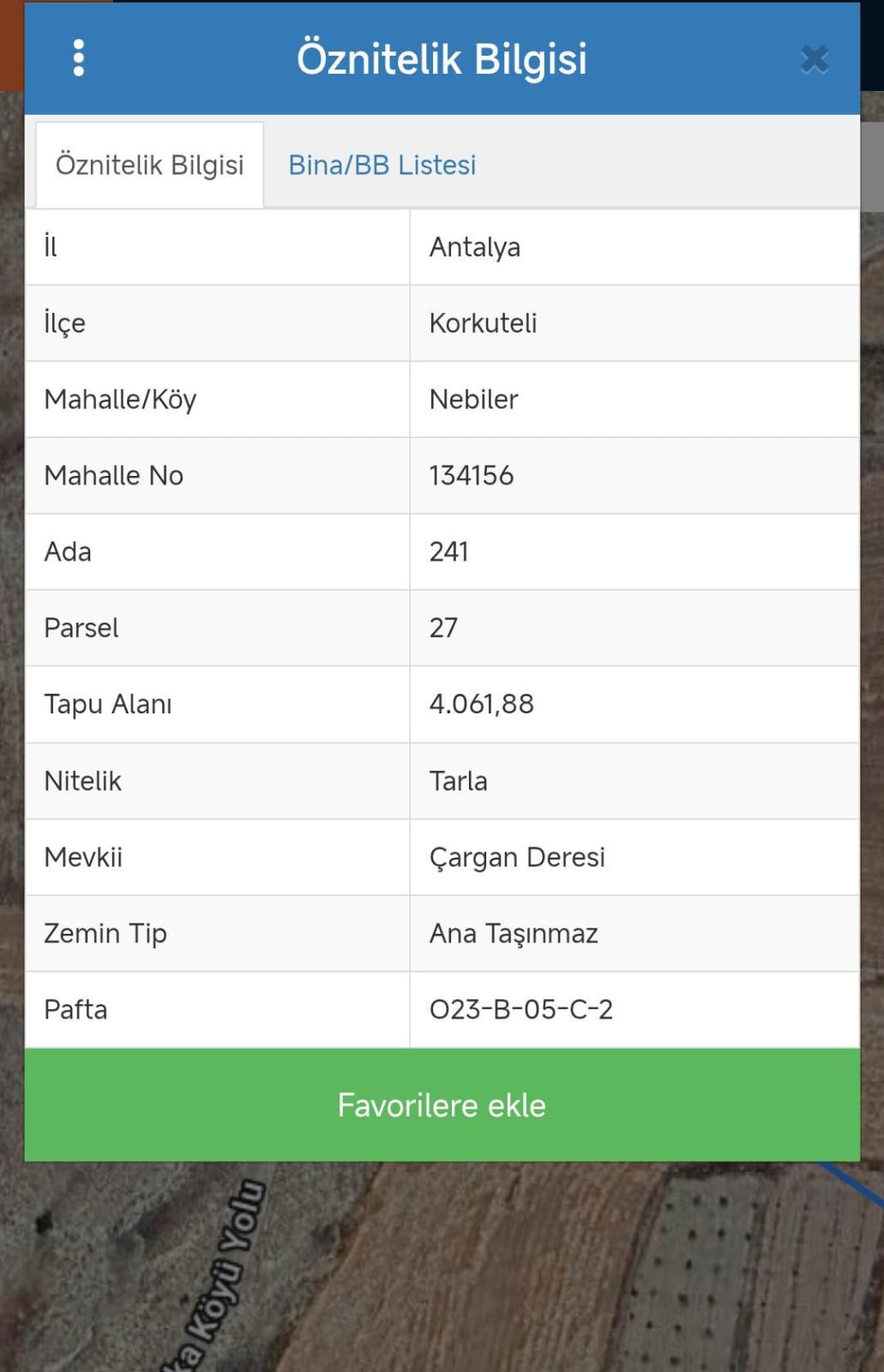 ANTALYA KORKUTELİ NEBİLER MH. DE TEK TAPU GÖLE YAKIN EĞİMSİZ TAKASLI TARLA      - ANTALYA KORKUTELİ fotoğraf 2