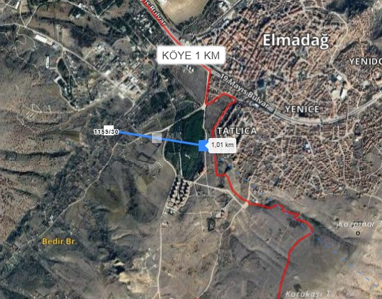 ANKARA ELMADAĞ TATLICA MAHALLESİ’NDE 1191 M² BAĞ SATILIKTIR - ANKARA ELMADAĞ fotoğraf 4