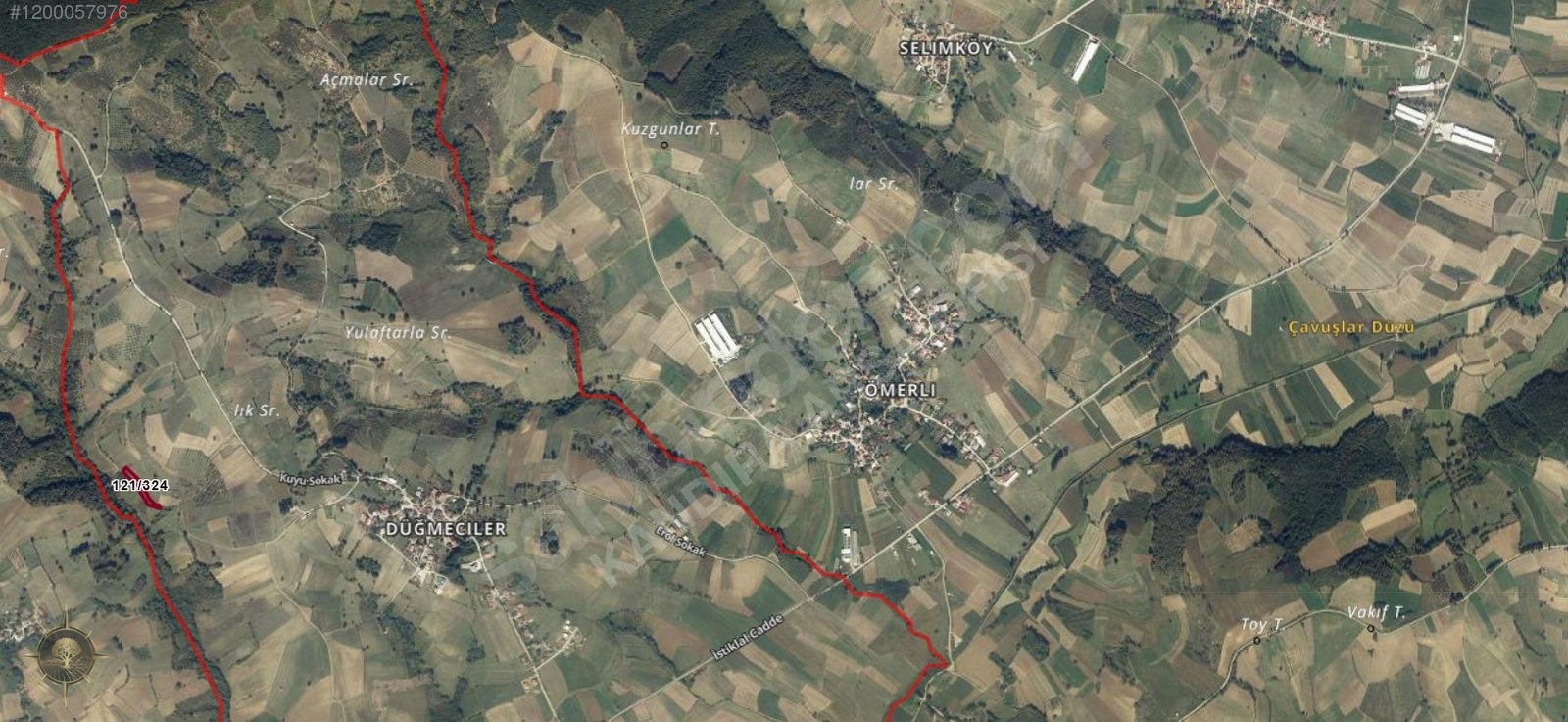 KÖYÜN DİBİNDE 2,351m2 EKSTRA UYGUN KAÇIRILMAYACAK FIRSAT TARLA - KOCAELİ İZMİT fotoğraf 7