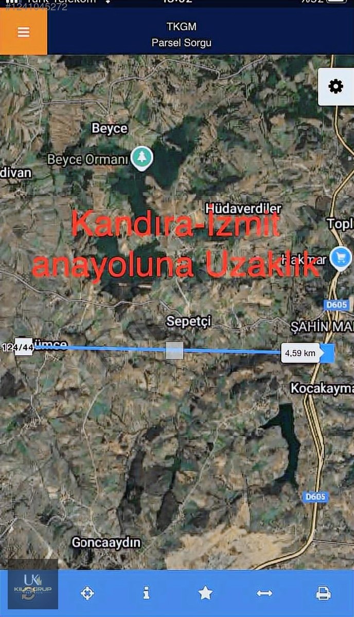 Kandıra Üğümce Satılık Fırsat Tarla - KOCAELİ KANDIRA fotoğraf 20