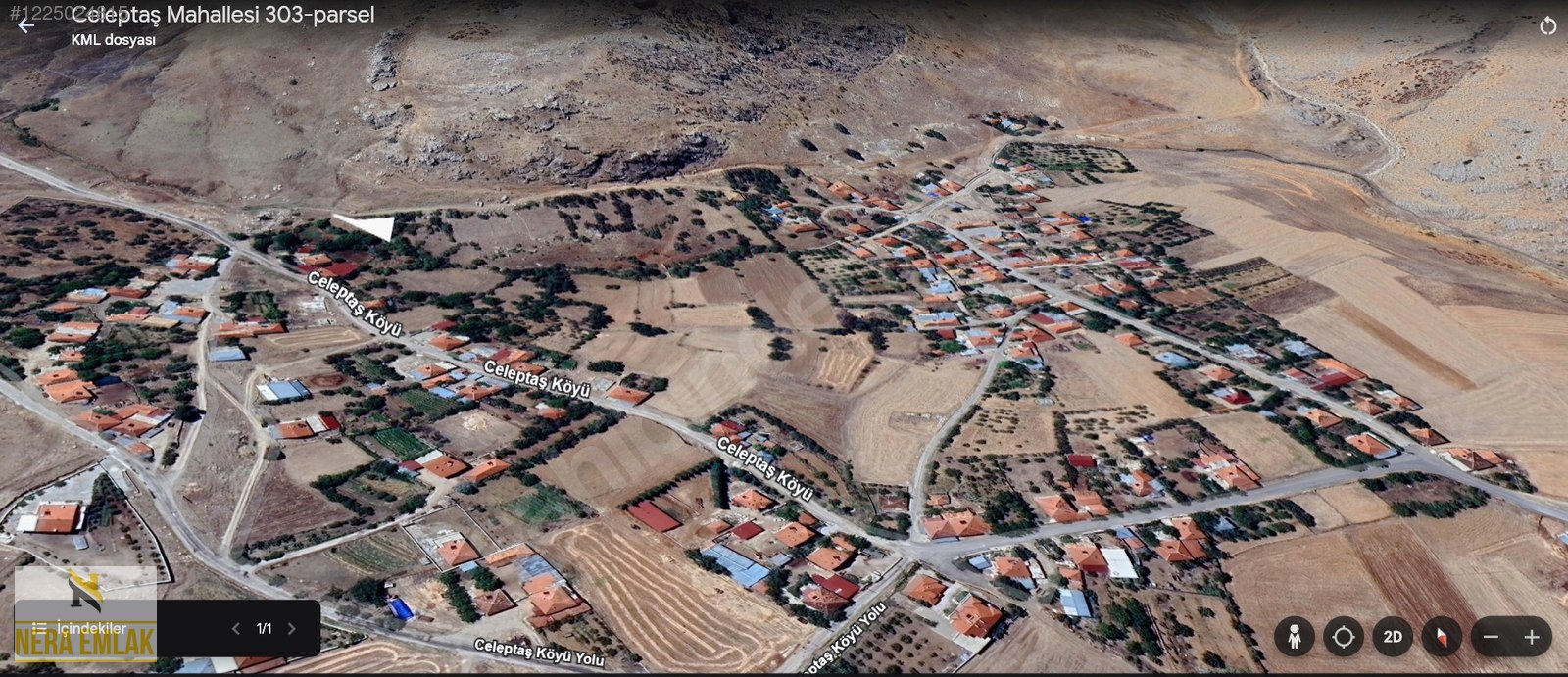 EĞİRDİR GÖLÜ YAKINI TEKTAPU YERLEŞİMİN DİBİ KADASTRO YOLLU 372m2 - ISPARTA YALVAÇ fotoğraf 10